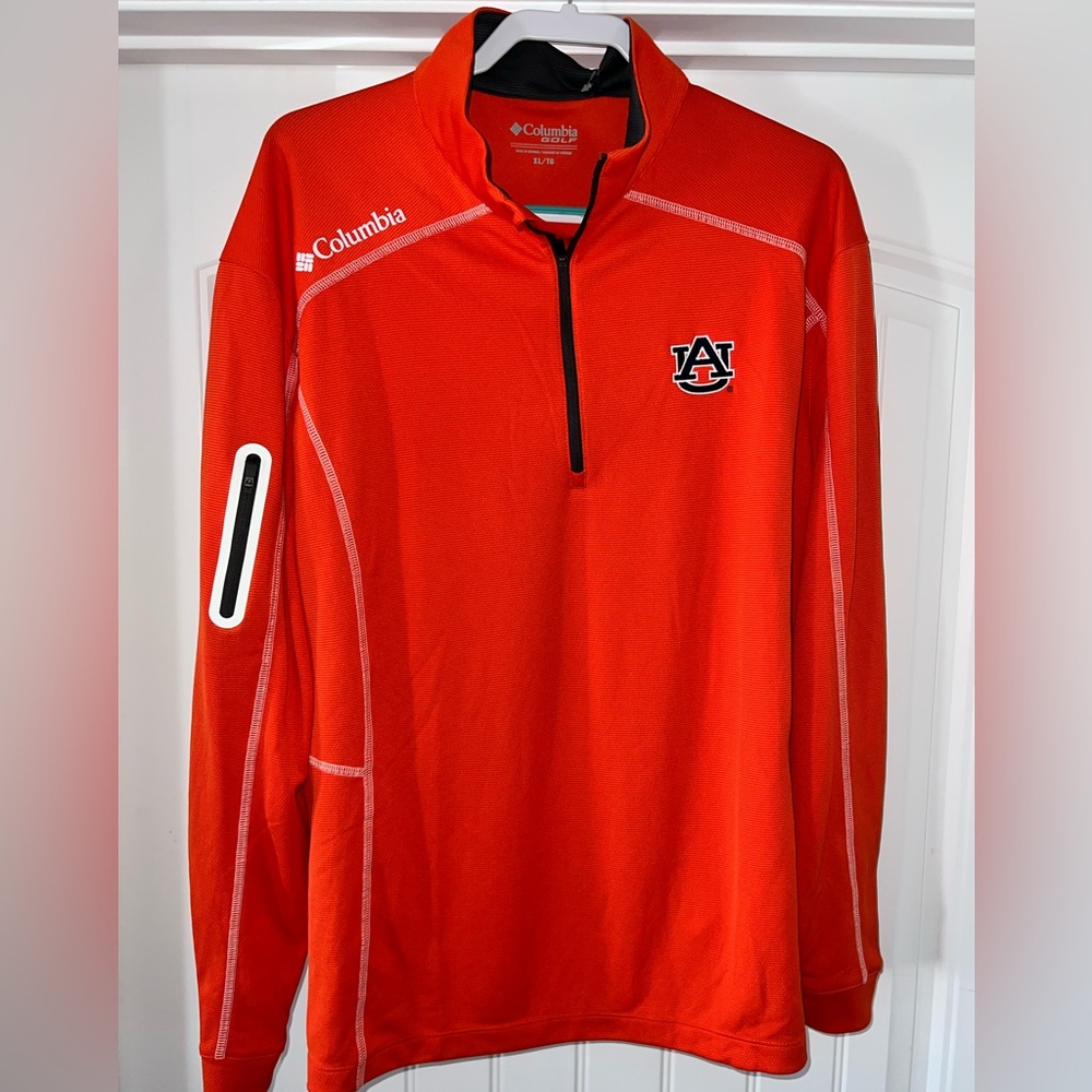 Auburn Columbia golf pullover